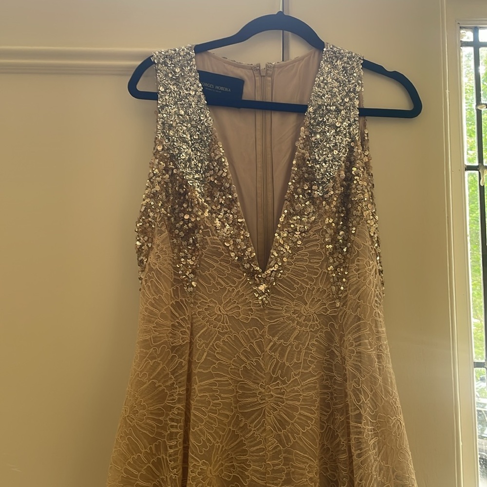 Georges Hobeika beaded and lace Gown - Picture 3 of 15